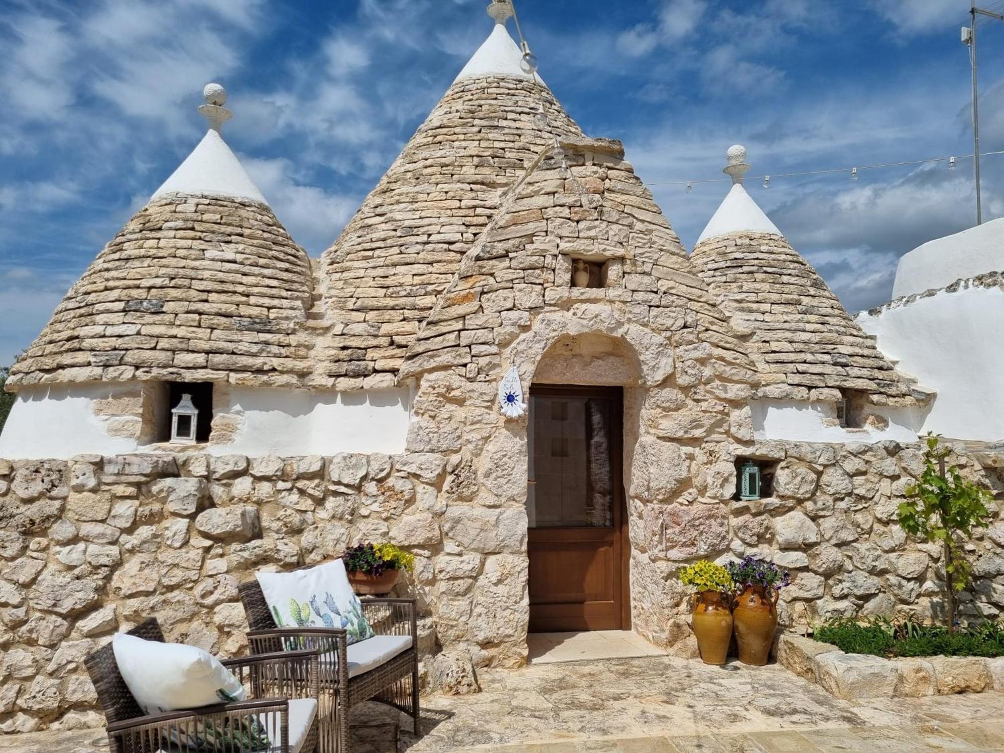 그로타글리에 Trulli Di Spinaruta B&B 외부 사진