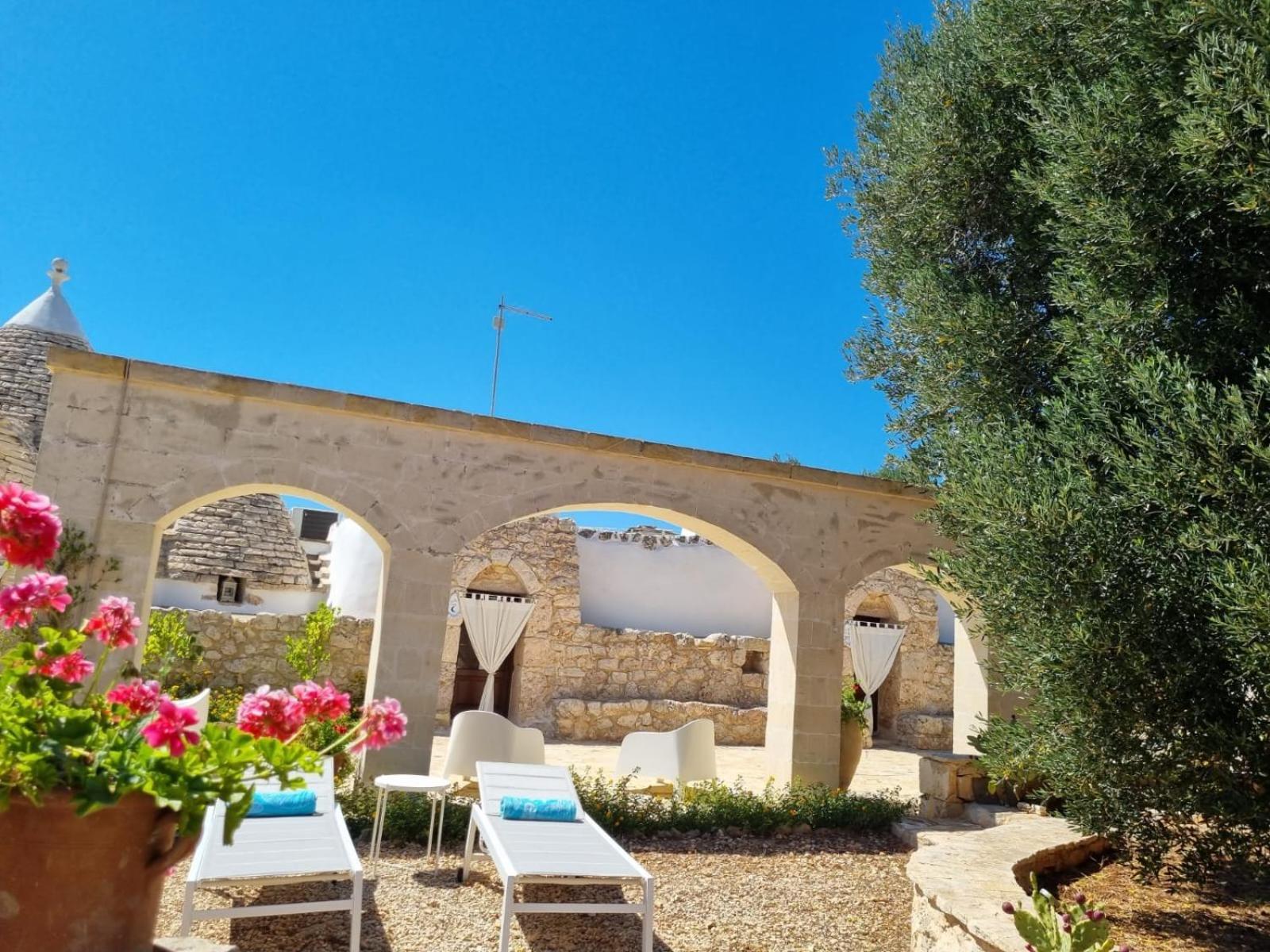그로타글리에 Trulli Di Spinaruta B&B 외부 사진